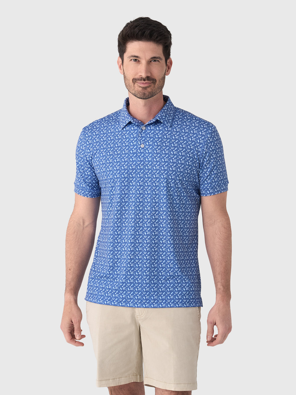 Mizzen+Main Men's Trim Versa Polo - Saint Bernard