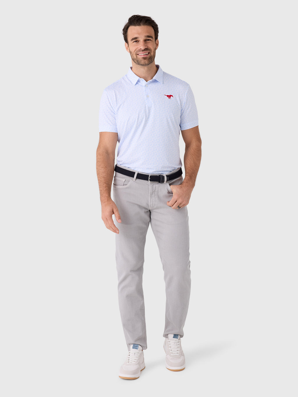 Mizzen+Main Men's Trim SMU Versa Polo - Saint Bernard