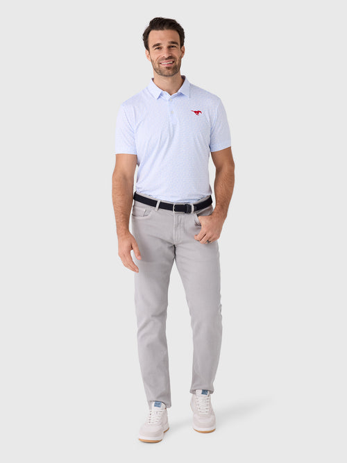 Mizzen+Main Men's Trim SMU Versa Polo - Saint Bernard