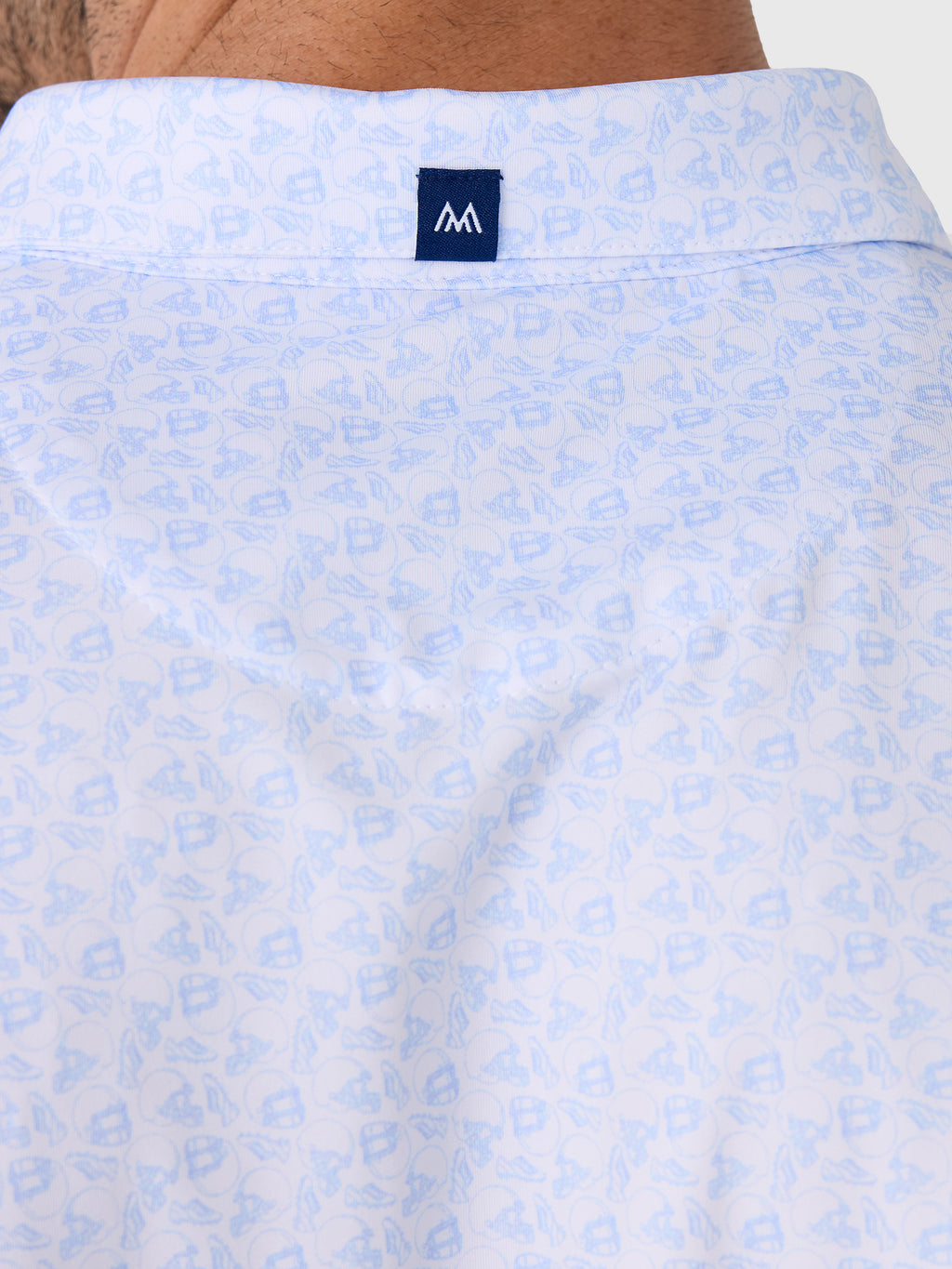 Mizzen+Main Men's Trim SMU Versa Polo - Saint Bernard