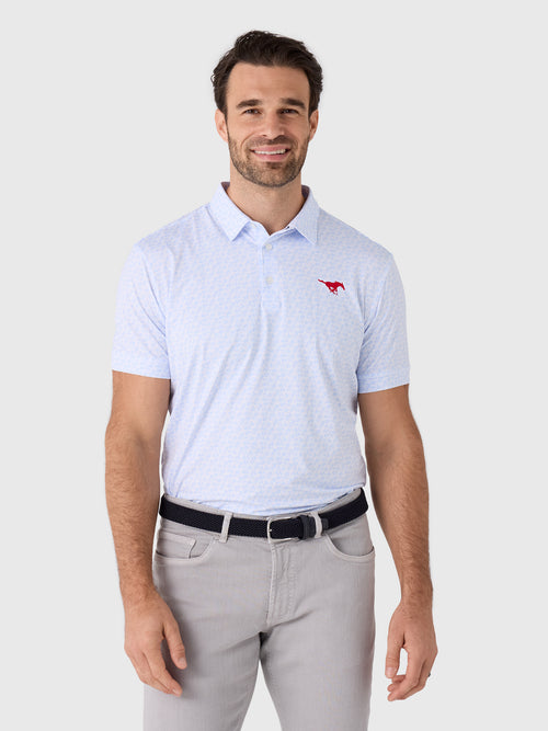 Mizzen+Main Men's Trim SMU Versa Polo - Saint Bernard