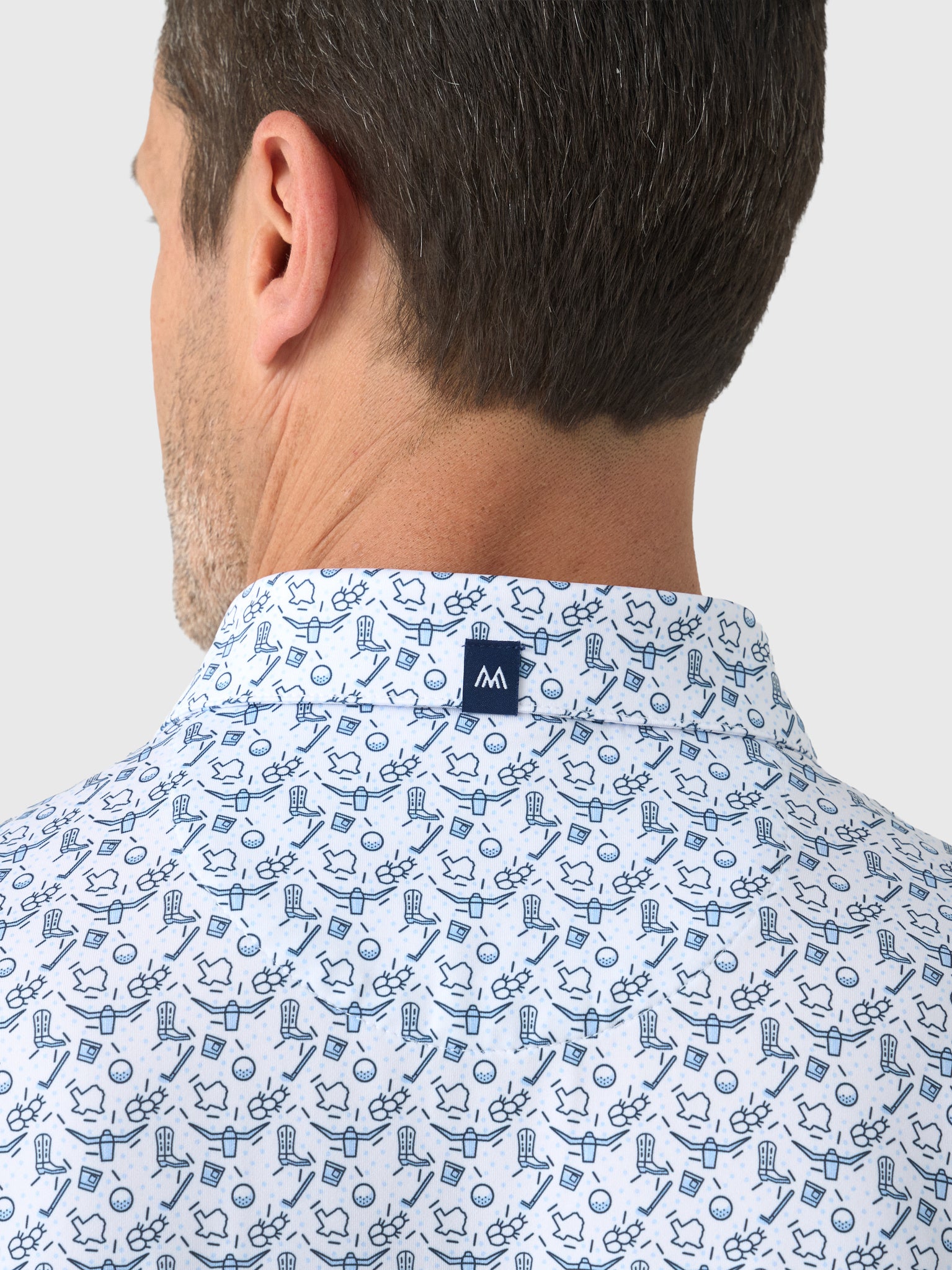 Mizzen+Main Men's Trim Versa Polo - Saint Bernard