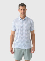 Mizzen+Main Men's Trim Versa Polo - Saint Bernard