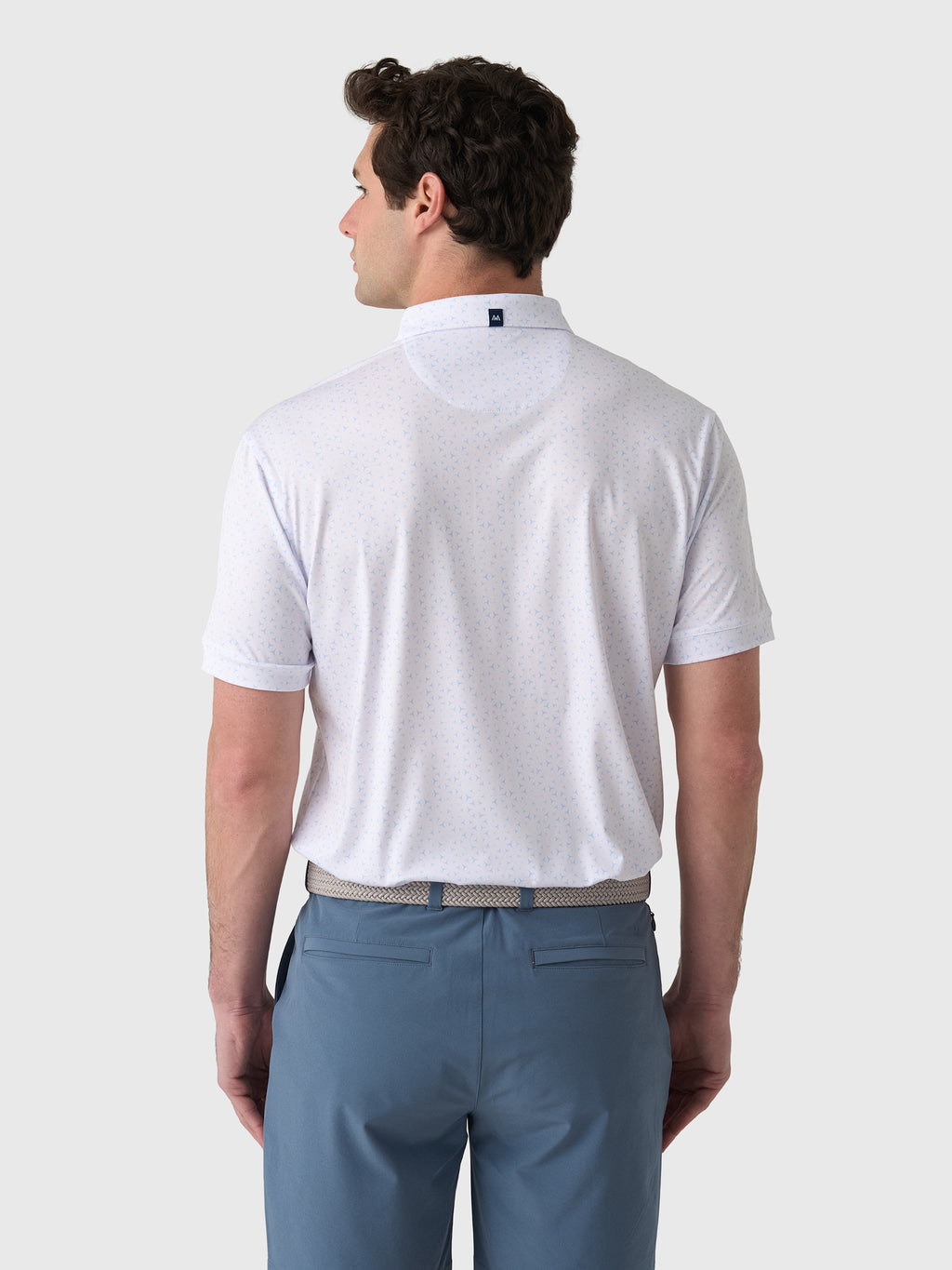 Mizzen+Main Men's Trim Versa Polo - Saint Bernard