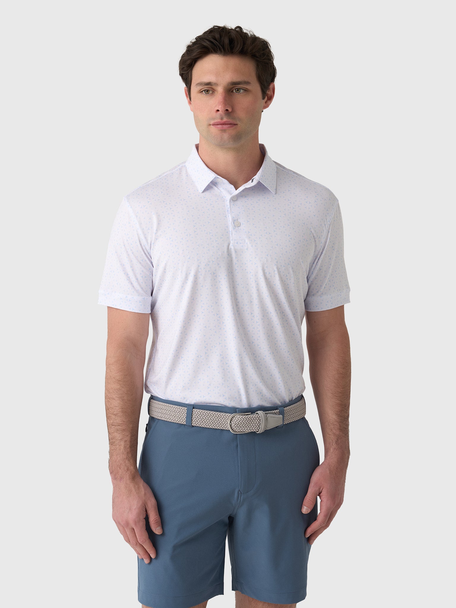 Mizzen+Main Men's Trim Versa Polo - Saint Bernard