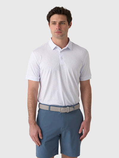 Mizzen+Main Men's Trim Versa Polo - Saint Bernard