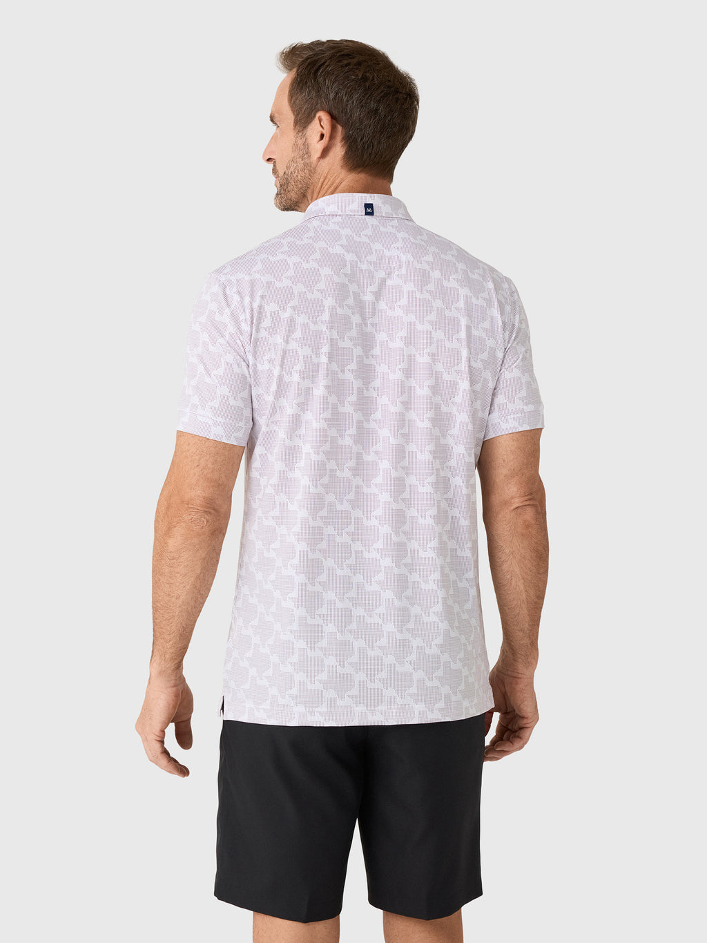 Mizzen+Main Men's Trim Texas A&M Versa Polo - Saint Bernard