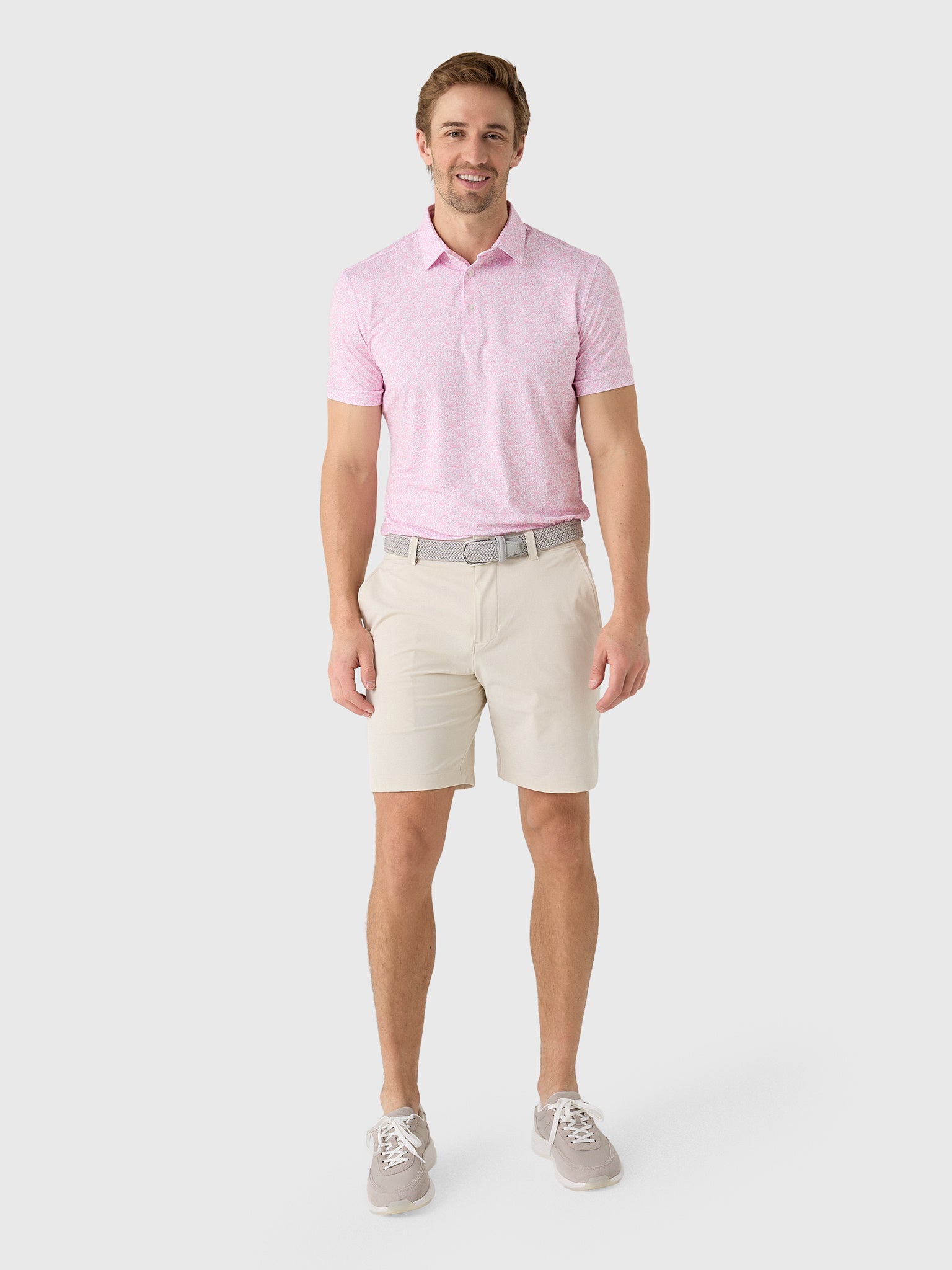 Mizzen+Main Men's Trim Versa Polo - Saint Bernard