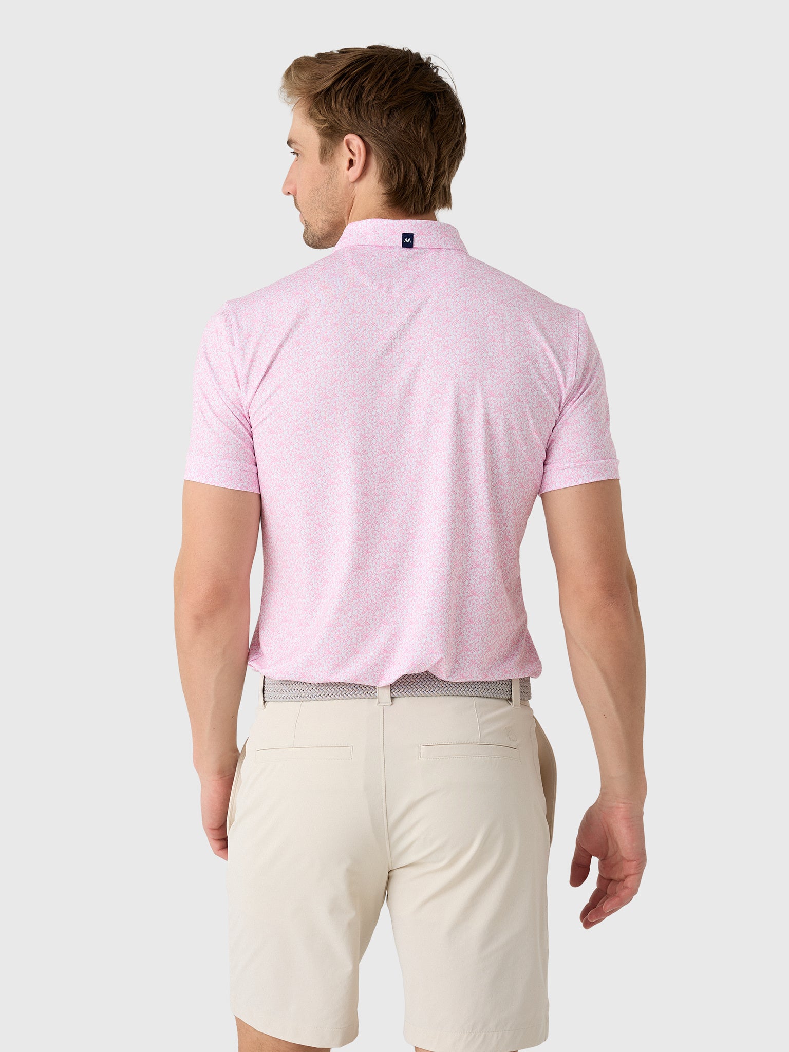 Mizzen+Main Men's Trim Versa Polo - Saint Bernard