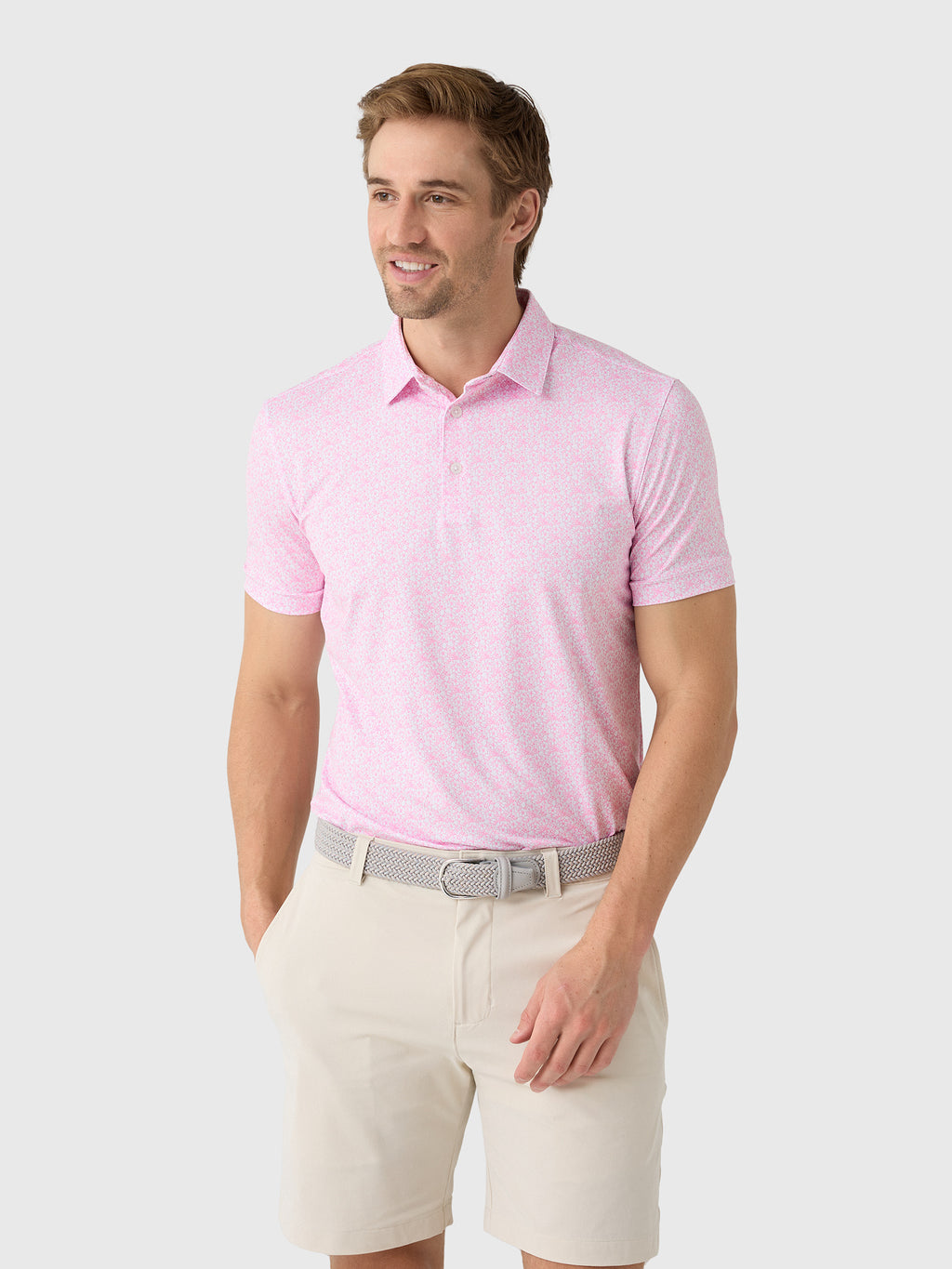 Mizzen+Main Men's Trim Versa Polo - Saint Bernard