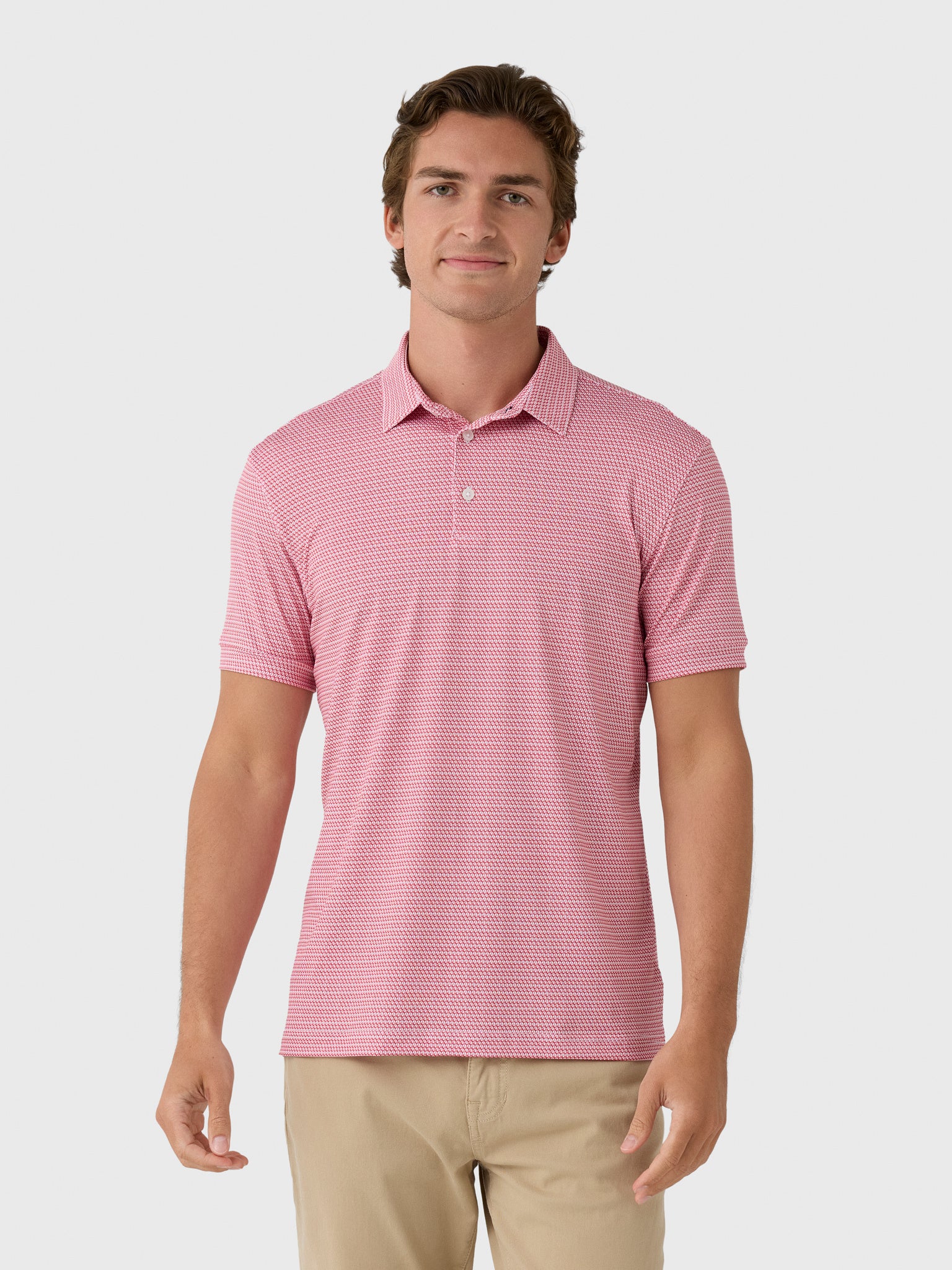 Mizzen+Main Men's Trim Versa Polo - Saint Bernard