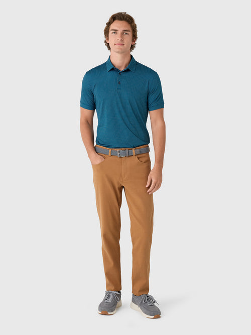Mizzen+Main Men's Trim Versa Polo - Saint Bernard