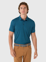 Mizzen+Main Men's Trim Versa Polo - Saint Bernard