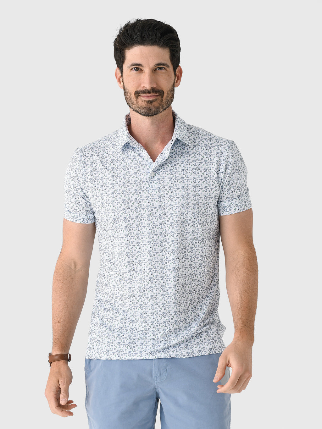 Mizzen+Main Men's Trim Versa Polo - Saint Bernard