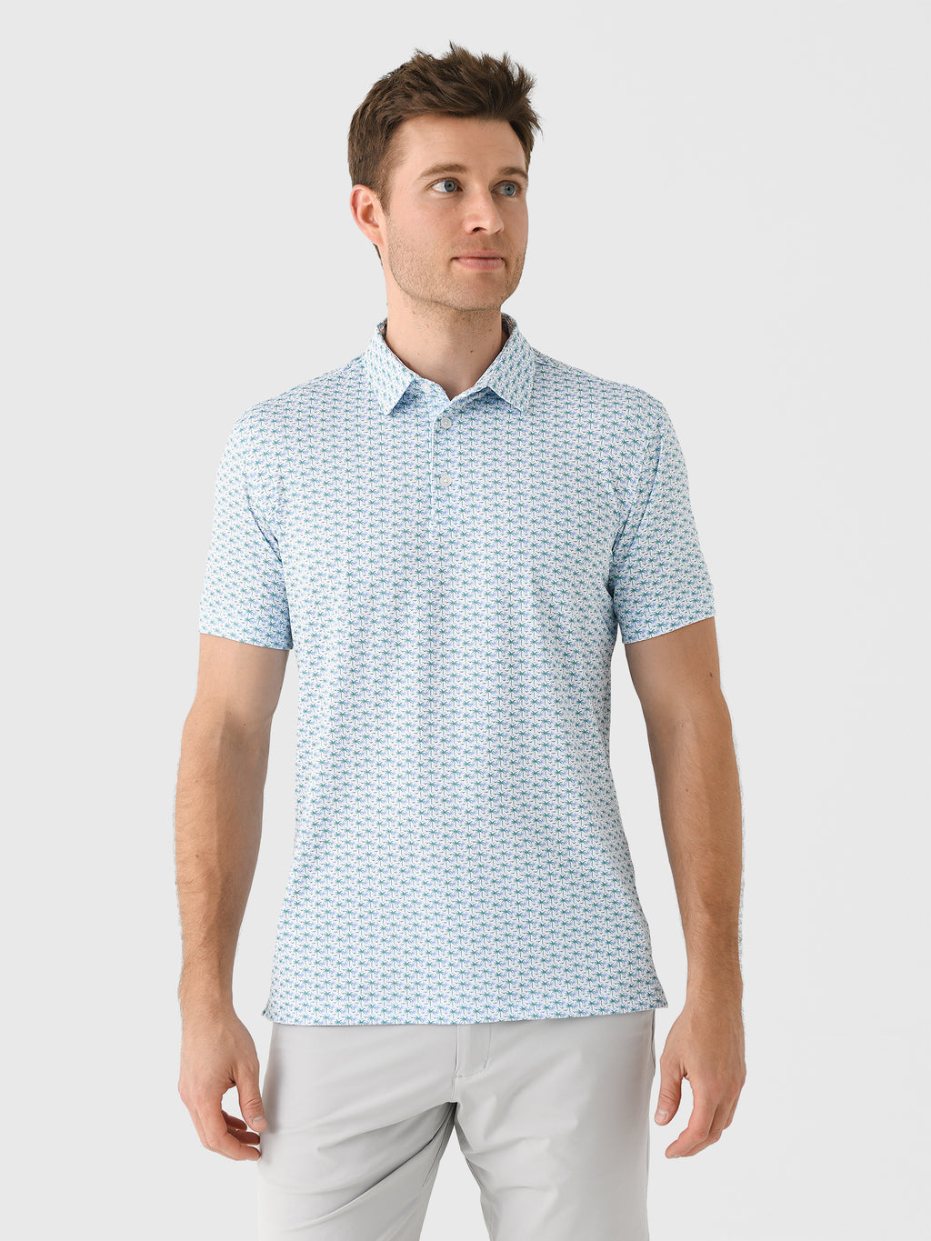 Mizzen+Main Men's Trim Versa Polo - Saint Bernard