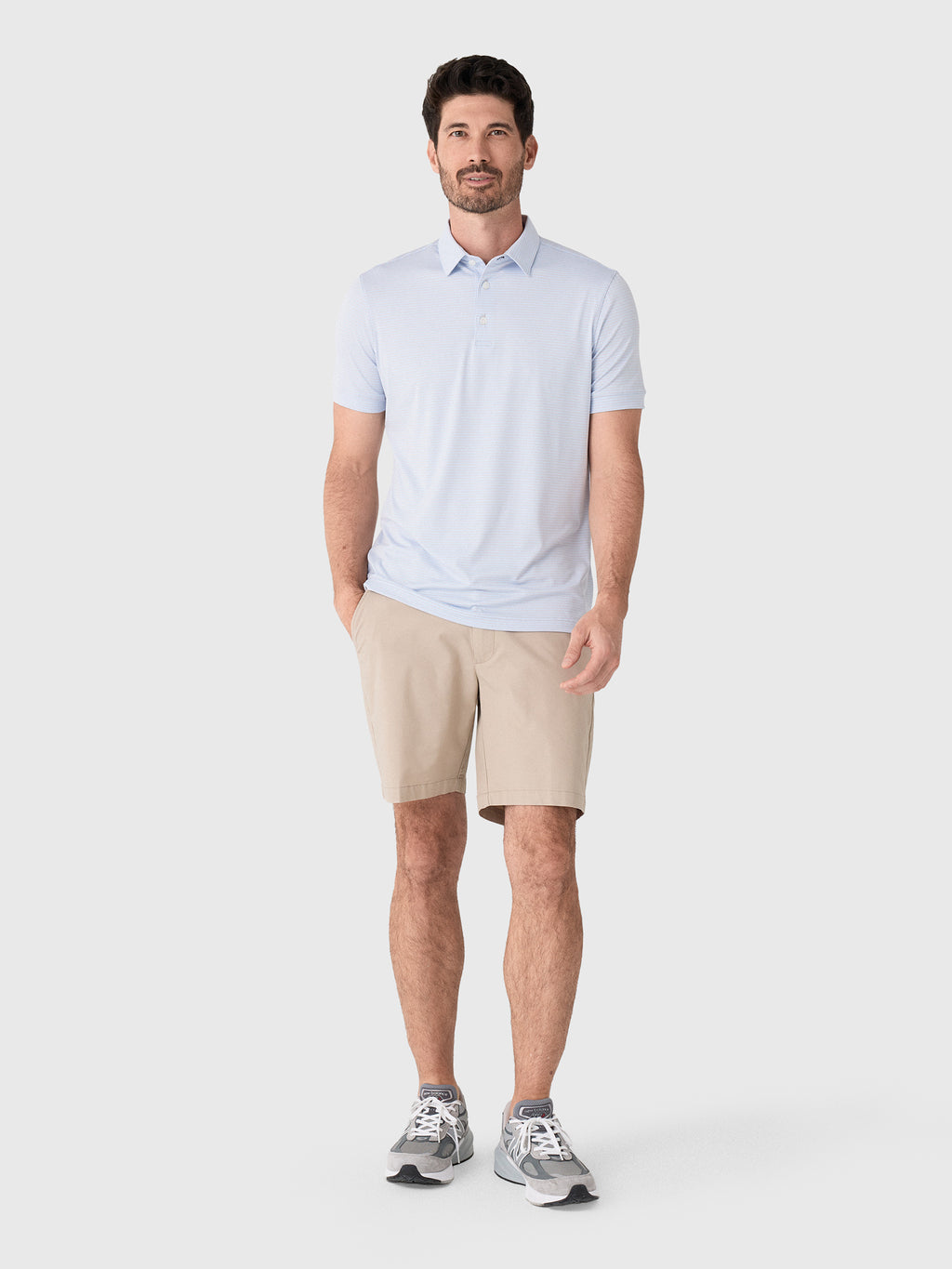 Mizzen+Main Men's Trim Versa Polo - Saint Bernard