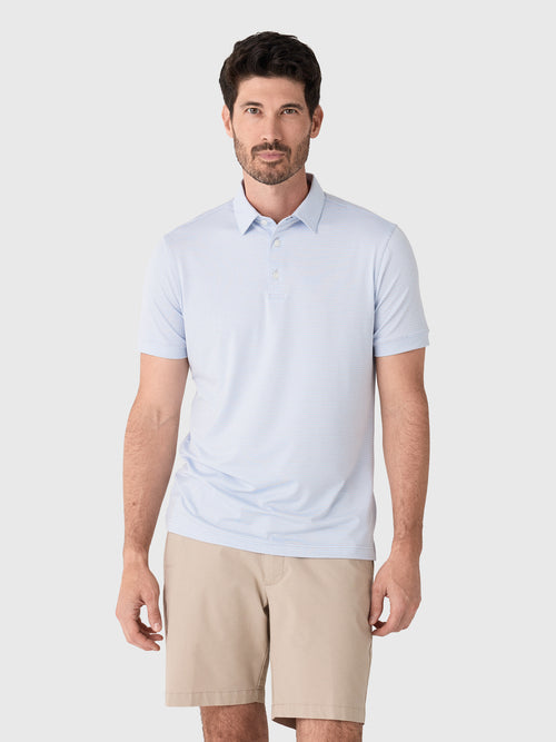 Mizzen+Main Men's Trim Versa Polo - Saint Bernard