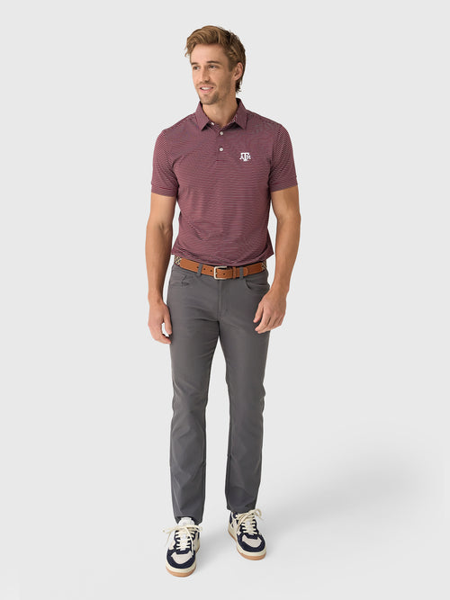 Mizzen+Main Men's Texas A&M University Trim Versa Polo