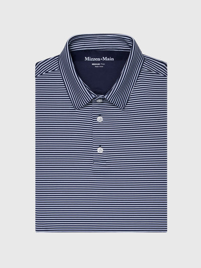 Mizzen+Main Men's Trim Versa Polo - Saint Bernard