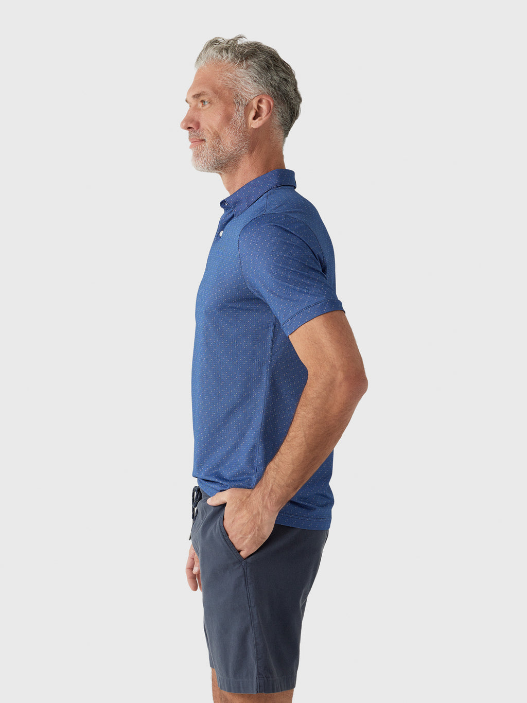 Mizzen+Main Men's Trim Halyard Polo - Saint Bernard