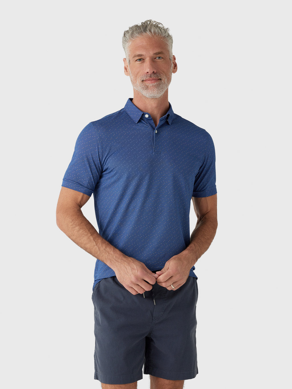 Mizzen+Main Men's Trim Halyard Polo - Saint Bernard
