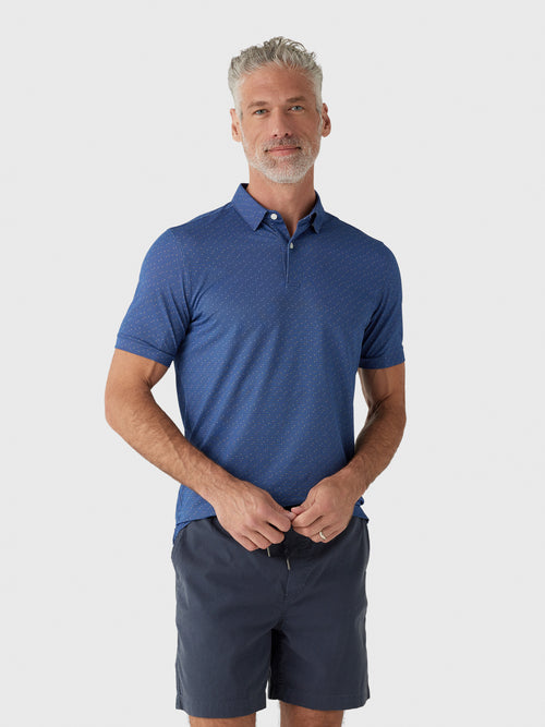 Mizzen+Main Men's Trim Halyard Polo - Saint Bernard
