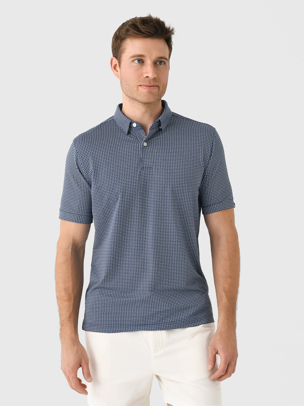 Mizzen+Main Men's Trim Halyard Polo - Saint Bernard