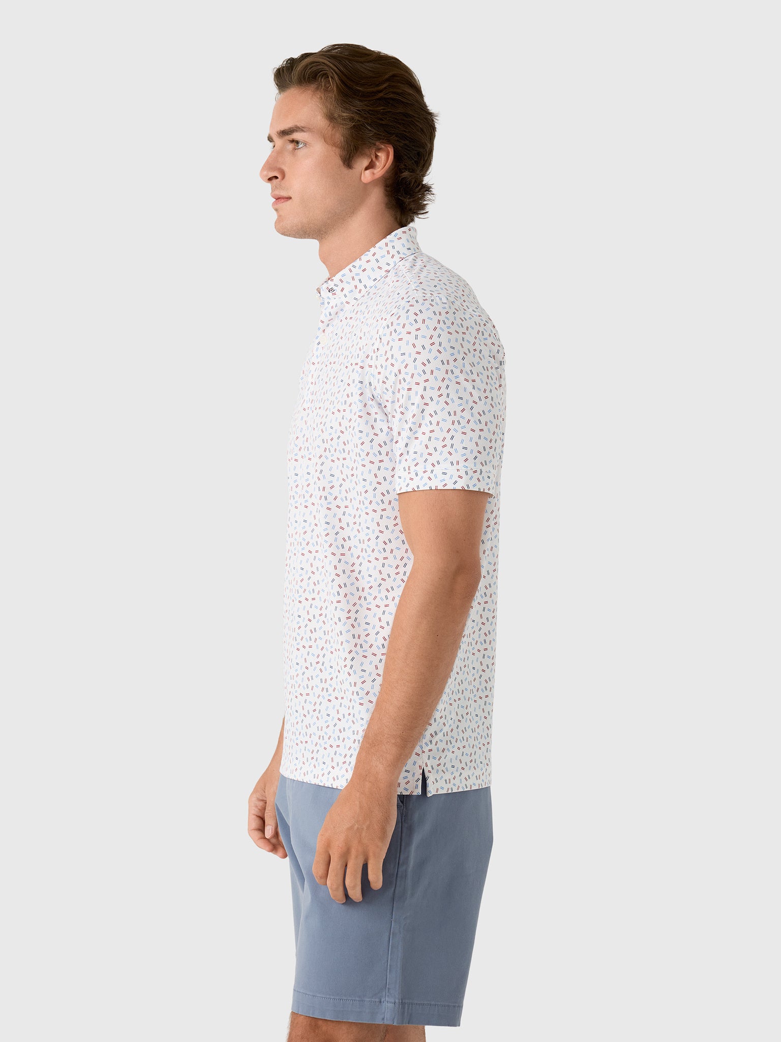 Mizzen+Main Men's Trim Halyard Polo - Saint Bernard