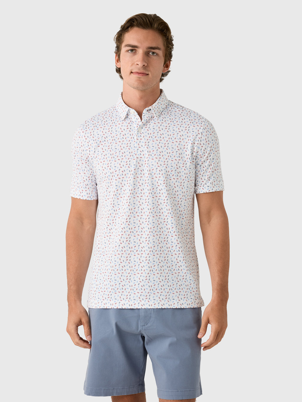 Mizzen+Main Men's Trim Halyard Polo - Saint Bernard