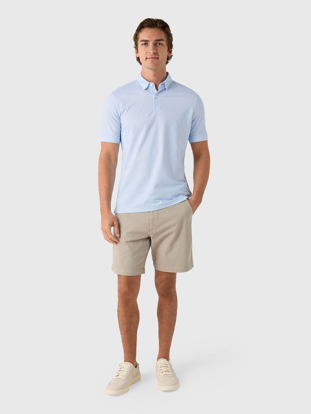 Mizzen+Main Men's Trim Halyard Polo - Saint Bernard