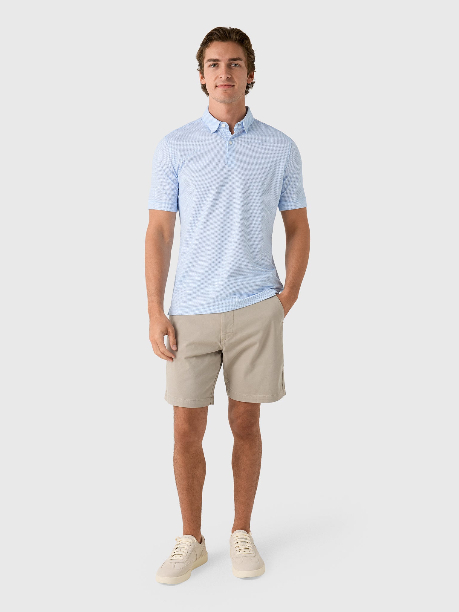 Mizzen+Main Men's Trim Halyard Polo - Saint Bernard