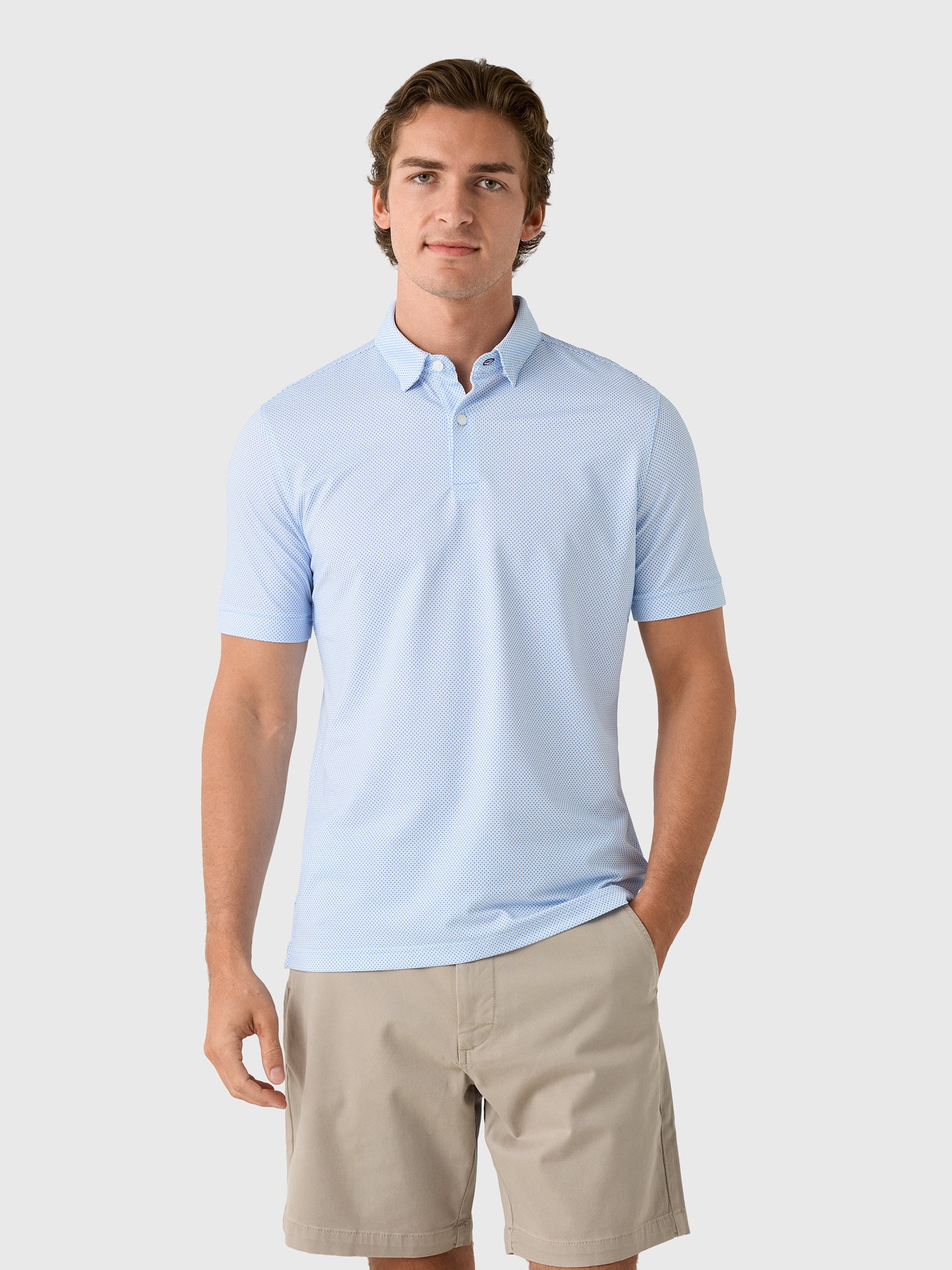 Mizzen+Main Men's Trim Halyard Polo - Saint Bernard