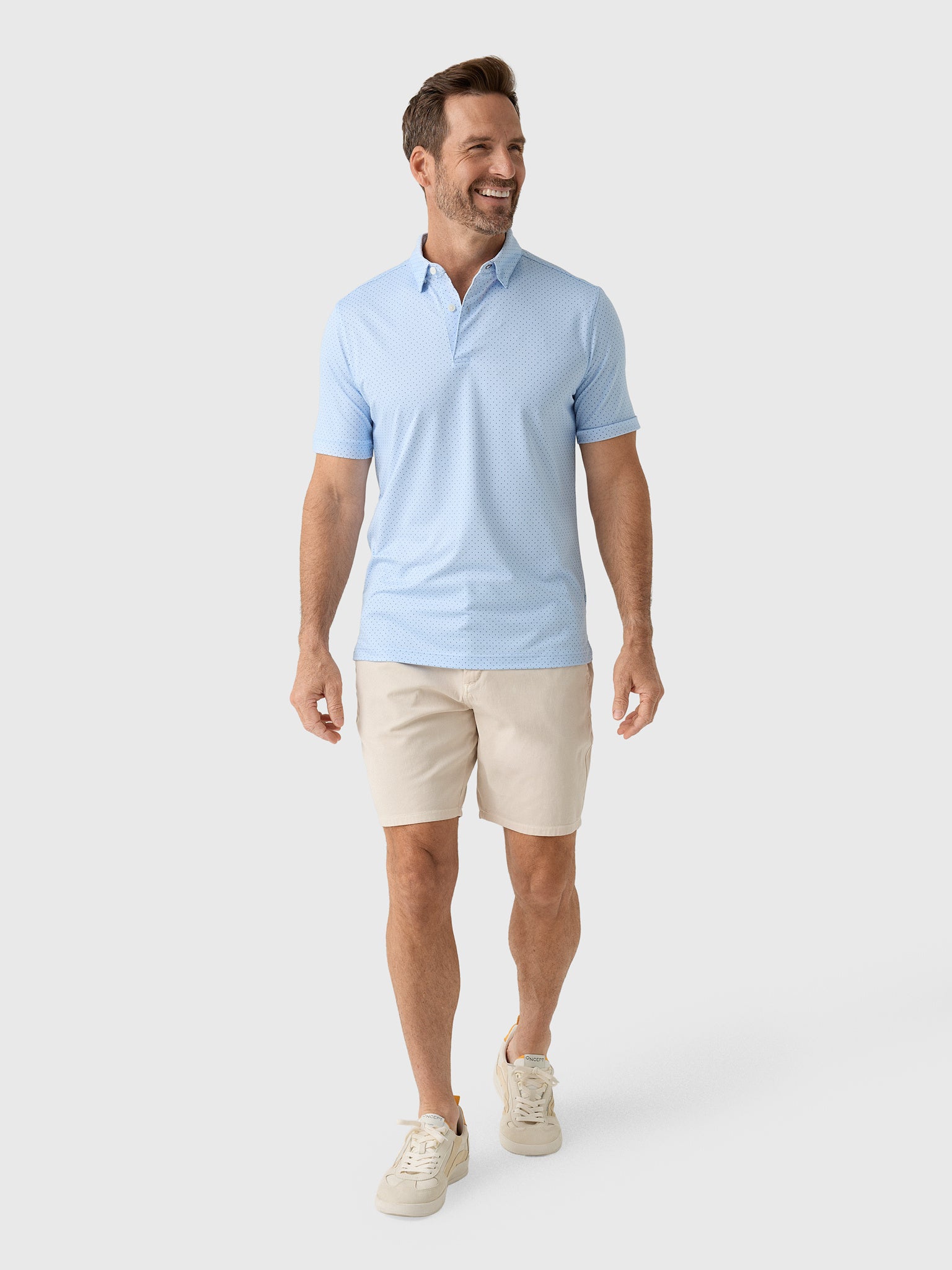 Mizzen+Main Men's Trim Halyard Polo - Saint Bernard