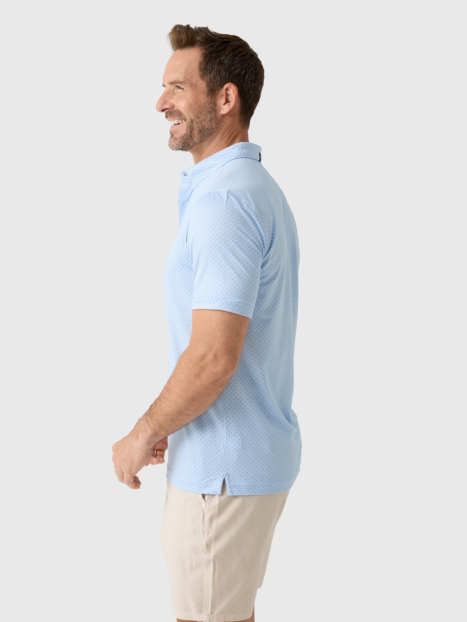 Mizzen+Main Men's Trim Halyard Polo - Saint Bernard