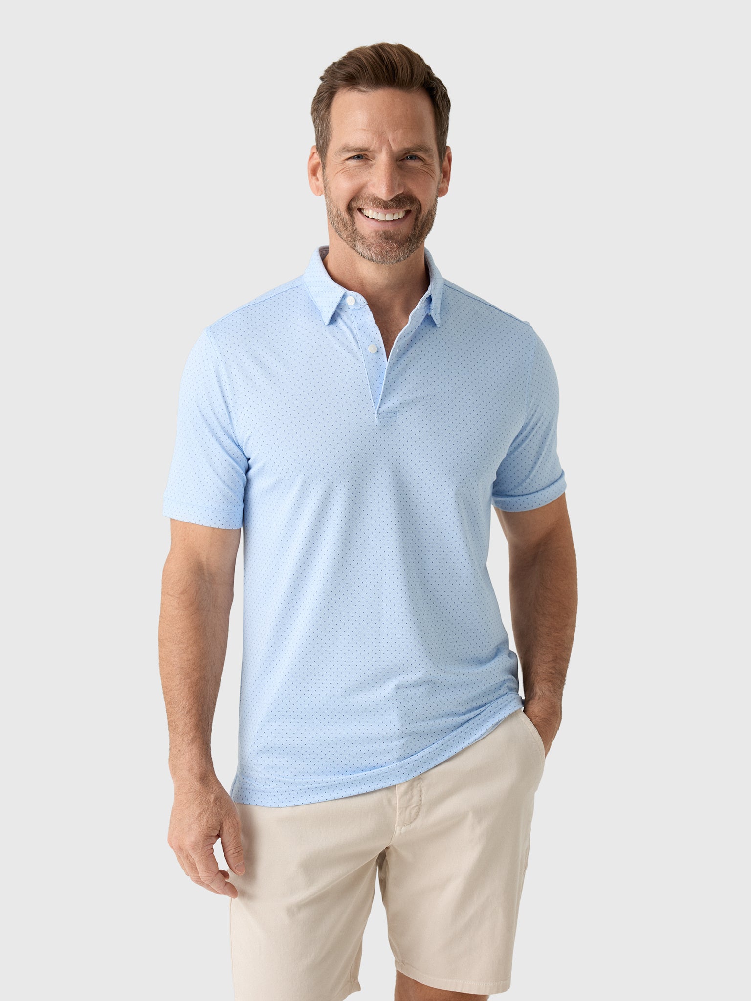 Mizzen+Main Men's Trim Halyard Polo - Saint Bernard