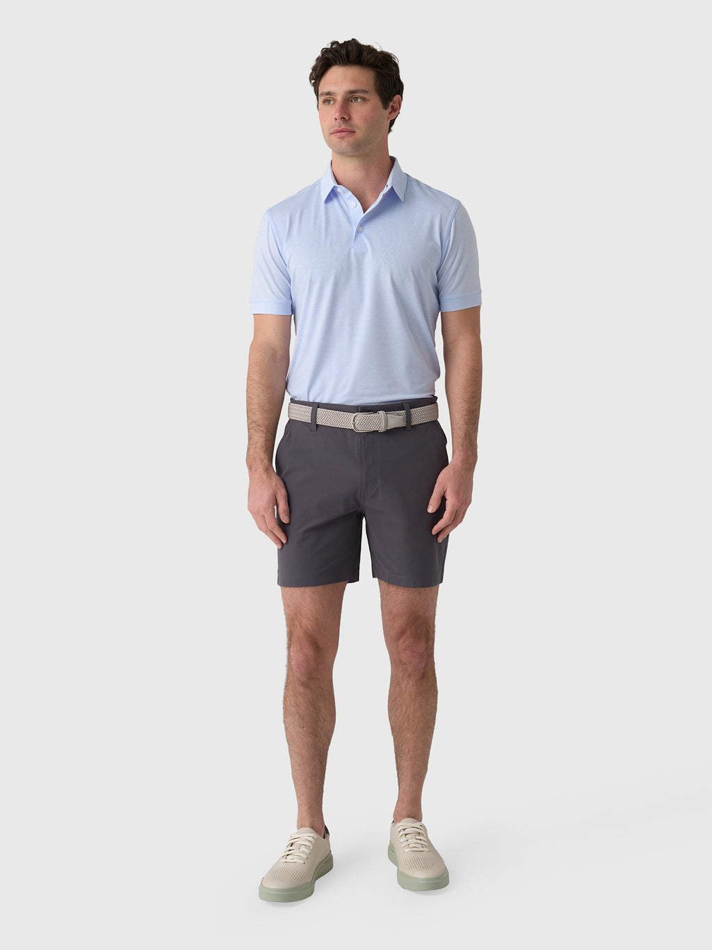 Mizzen+Main Men's Trim Versa Polo - Saint Bernard