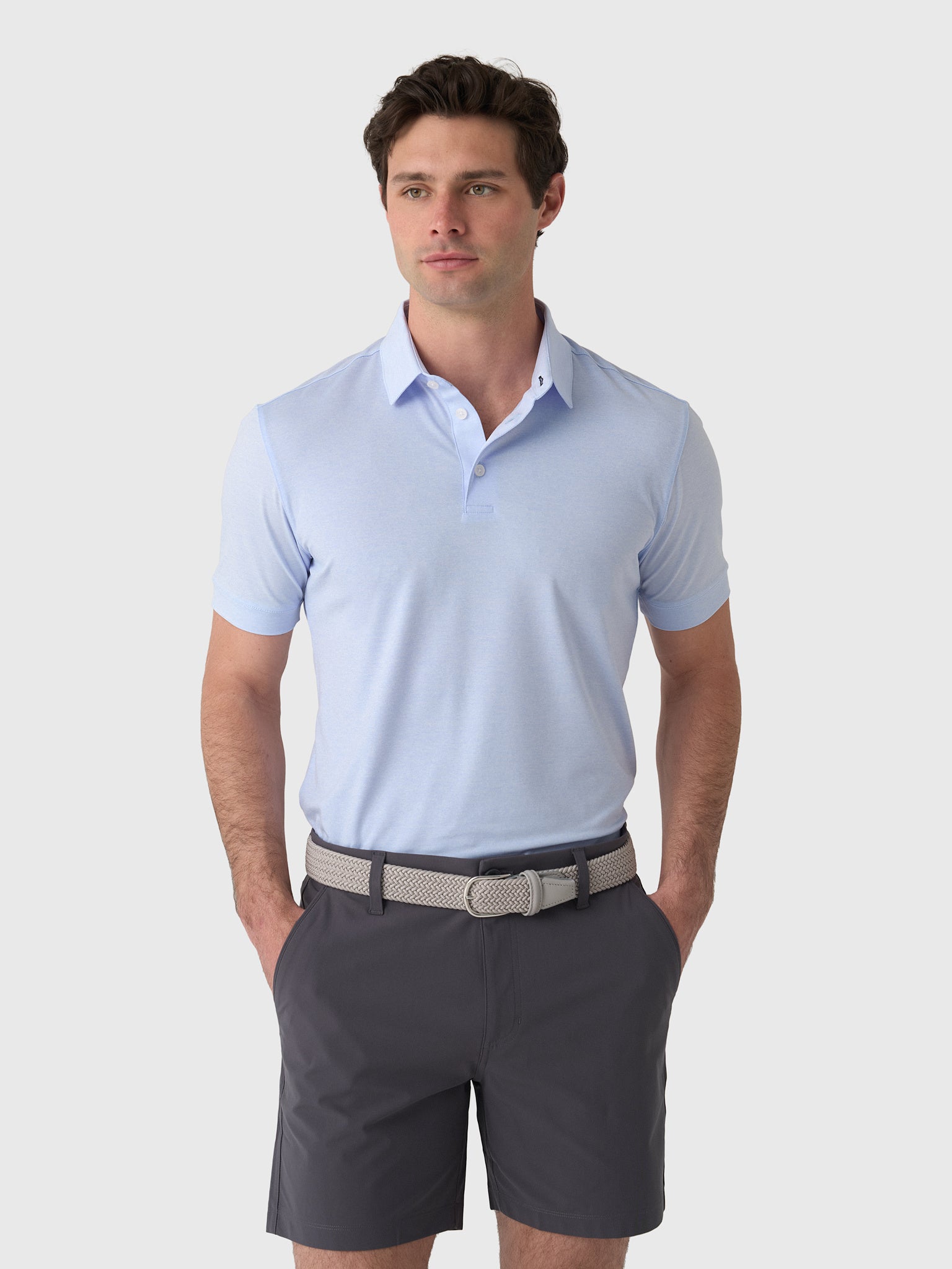 Mizzen+Main Men's Trim Versa Polo - Saint Bernard