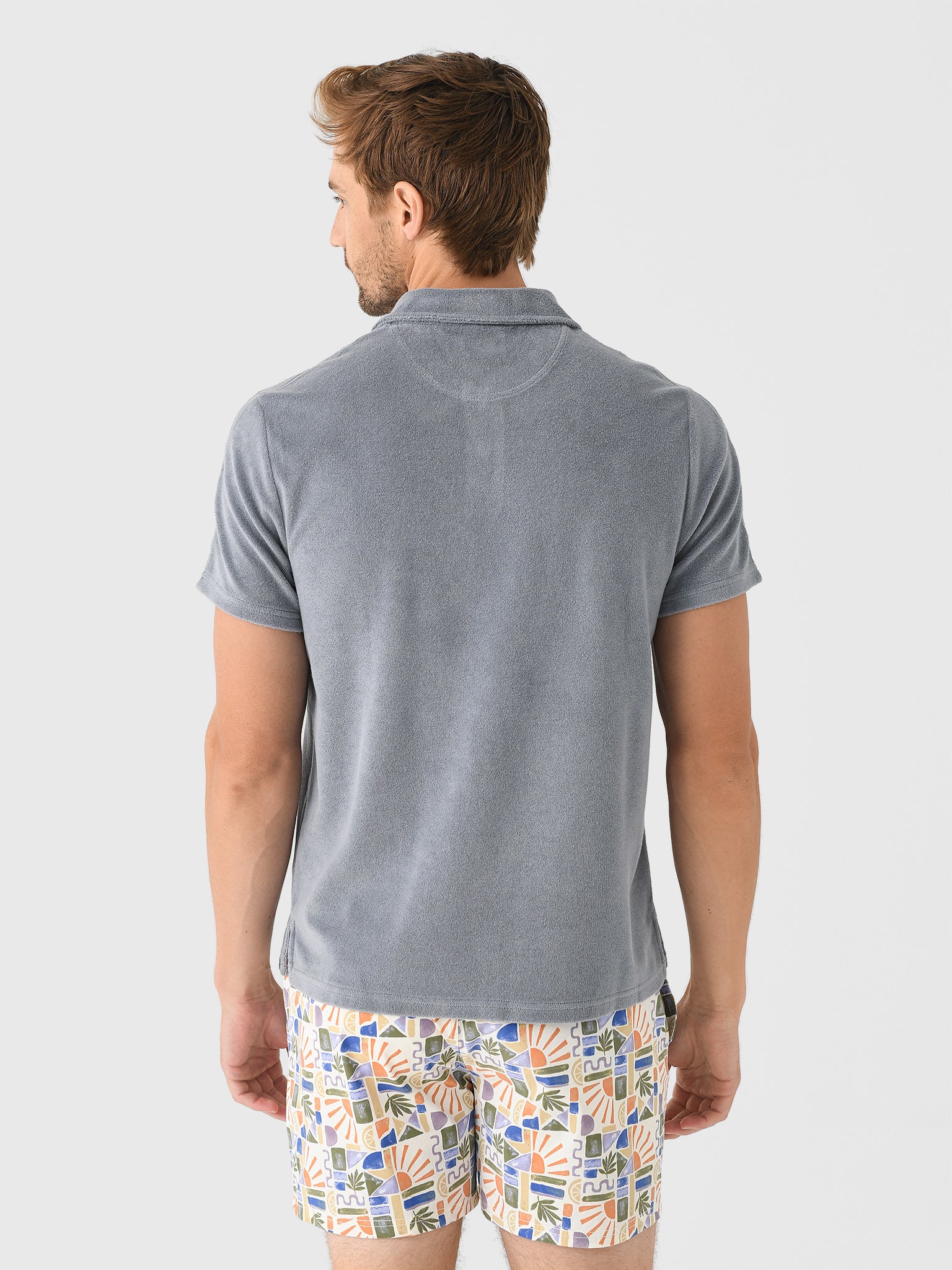 Fair Harbor Men's The Ravello Terry Polo | $43.90 | Saint Bernard