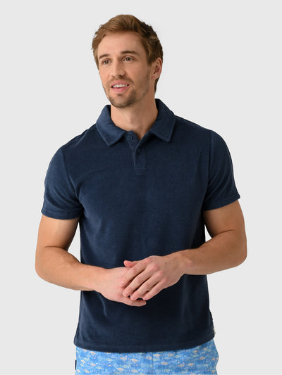 Fair Harbor Men's The Ravello Terry Polo - Saint Bernard