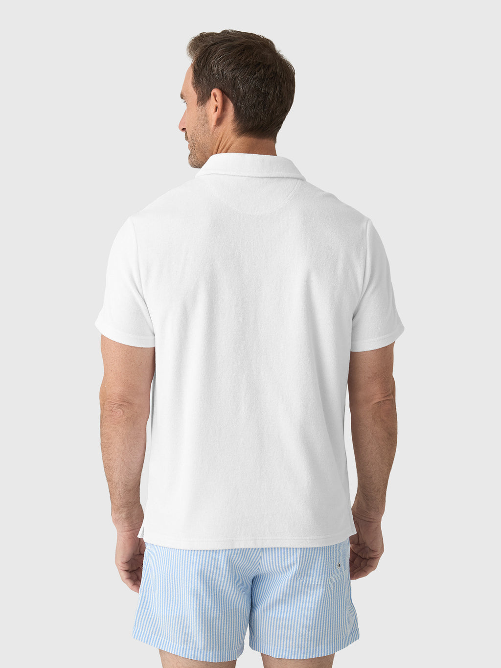 Fair Harbor Men's The Ravello Terry Polo - Saint Bernard