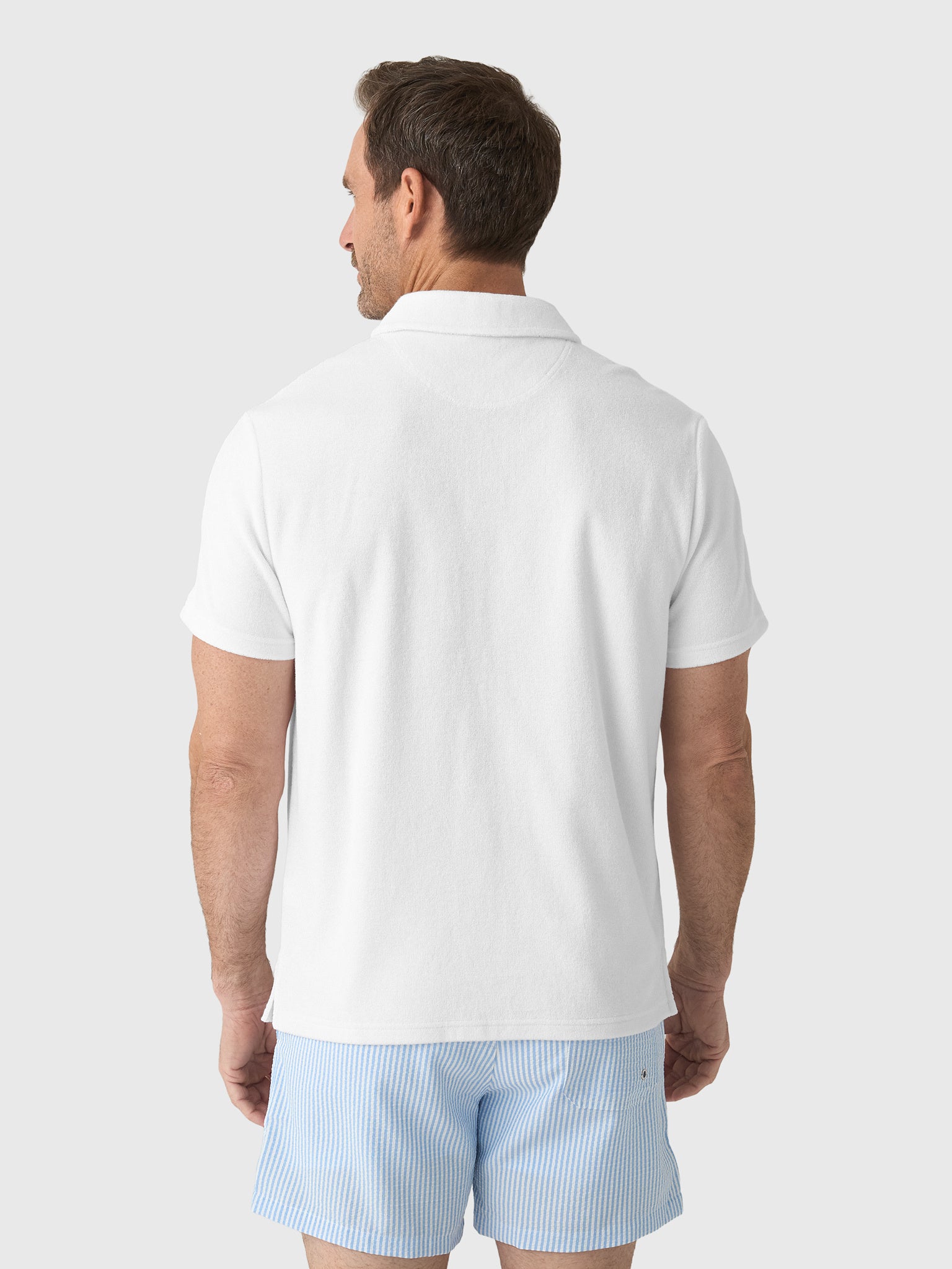 Fair Harbor Men's The Ravello Terry Polo - Saint Bernard