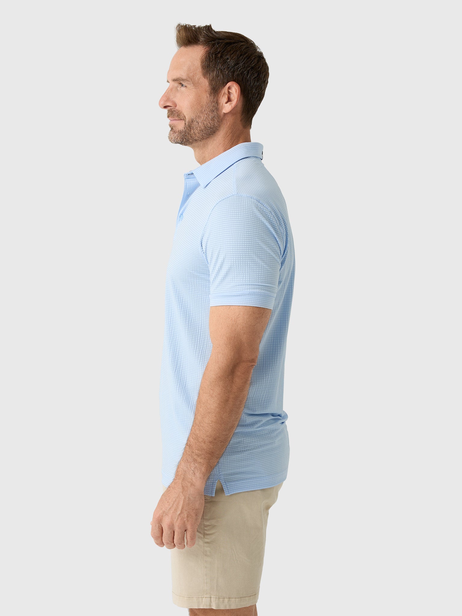 Mizzen+Main Men's Trim Copa Polo - Saint Bernard