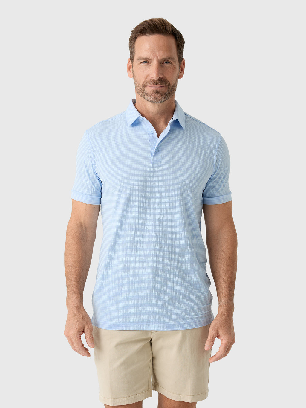 Mizzen+Main Men's Trim Copa Polo - Saint Bernard