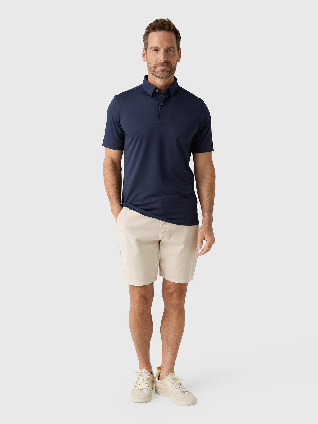 Mizzen+Main Men's Trim Halyard Polo - Saint Bernard