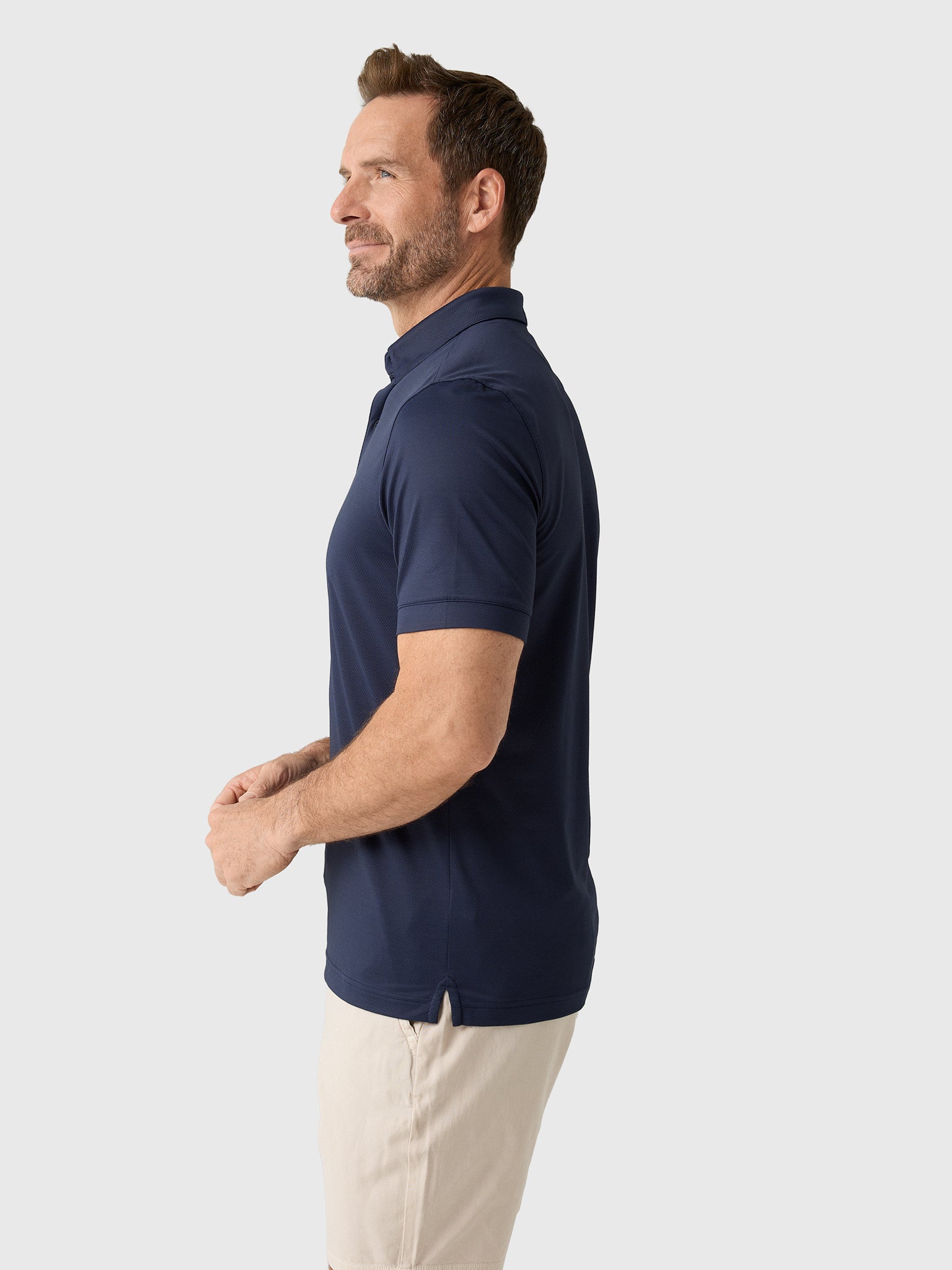 Mizzen+Main Men's Trim Halyard Polo - Saint Bernard