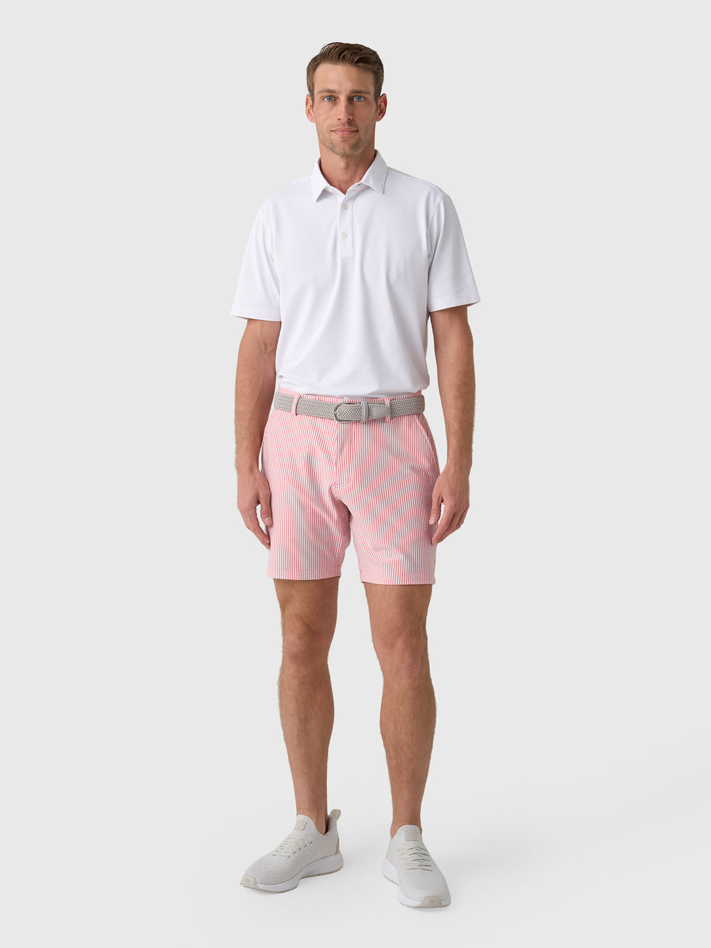 Mizzen+Main Men's Trim Harper Polo - Saint Bernard