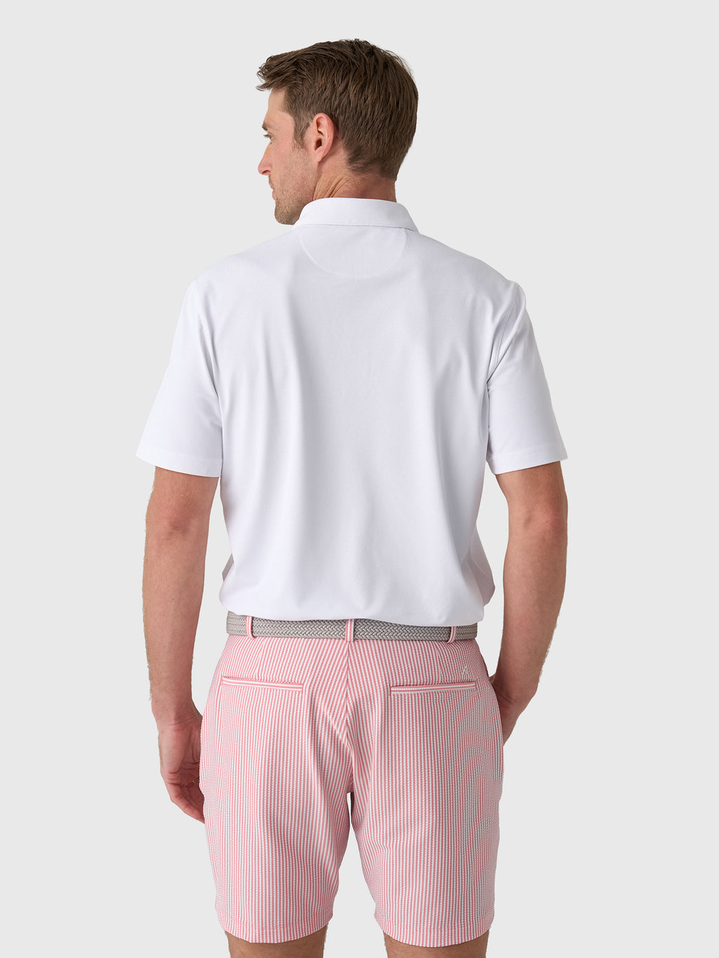Mizzen+Main Men's Trim Harper Polo - Saint Bernard