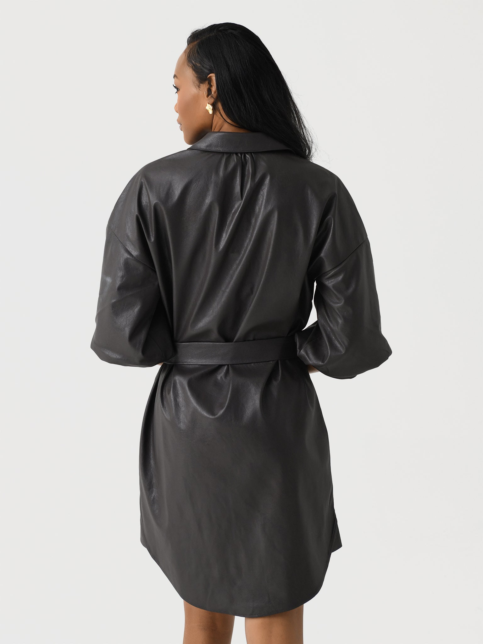 brochu walker vegan leather dress Brochu Walker Women's The Havana Vegan Leather Dress