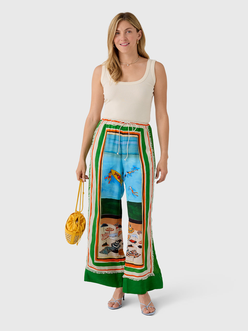 Antipodean Women's Fringe Detail Pant - Saint Bernard