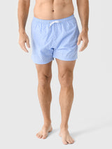 Bermies Men's Tribal Turtles Swim Trunk - Saint Bernard